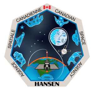 the mission patch of canadian space agency astronaut jeremy hansen