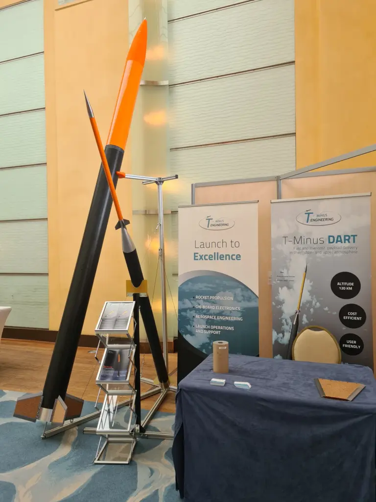 Barracuda rocket at ESA PAC Symposium in 2022